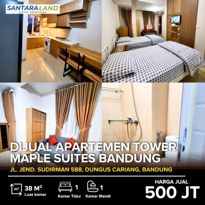 DIJUAL APARTEMEN SUDIRMAN SUITES BANDUNG