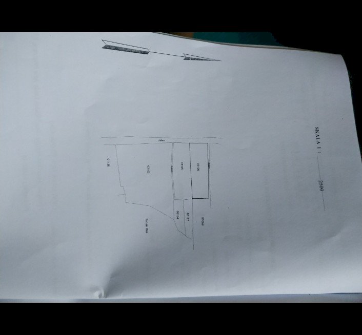 JUAL TANAH DI BATURITI, VIEW GUNING SAWAH 38,50 ARE RP 250 JT