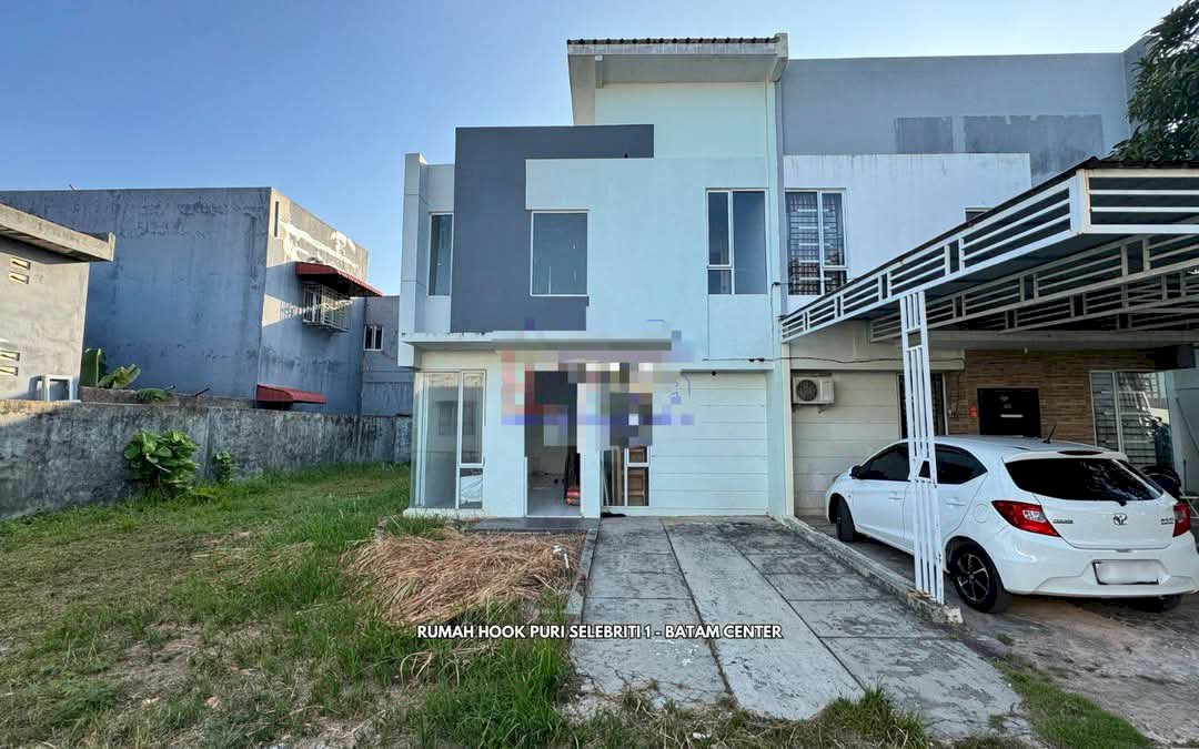 Dijual murah rumah hook Puri Selebriti 1 Batam center