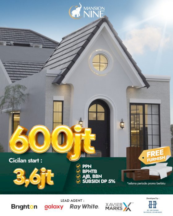 Mansion Nine (Carla Type). Perumahan Klasik Modern di Surabaya Barat.