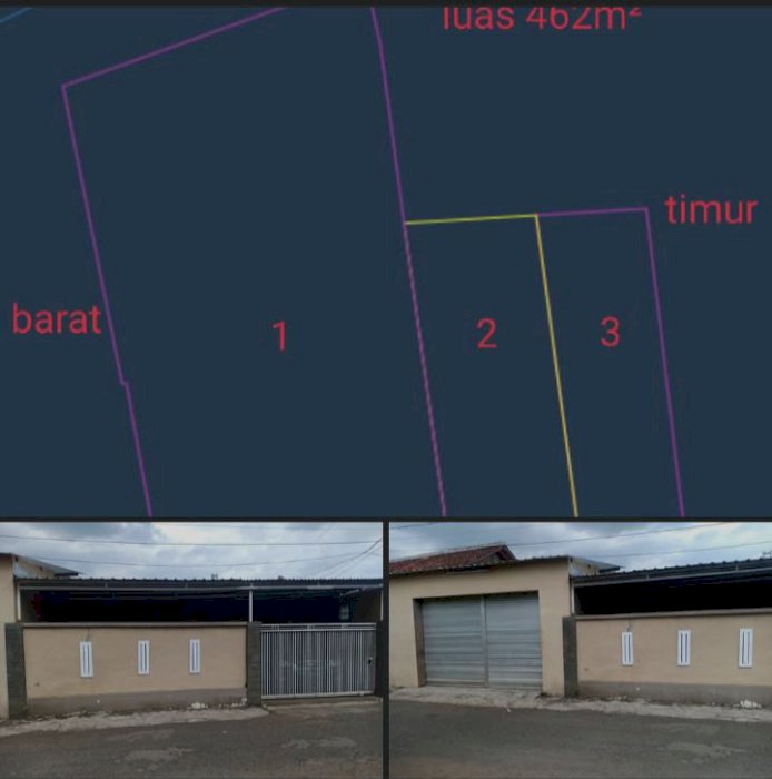 Rumah di pusat kota Jember