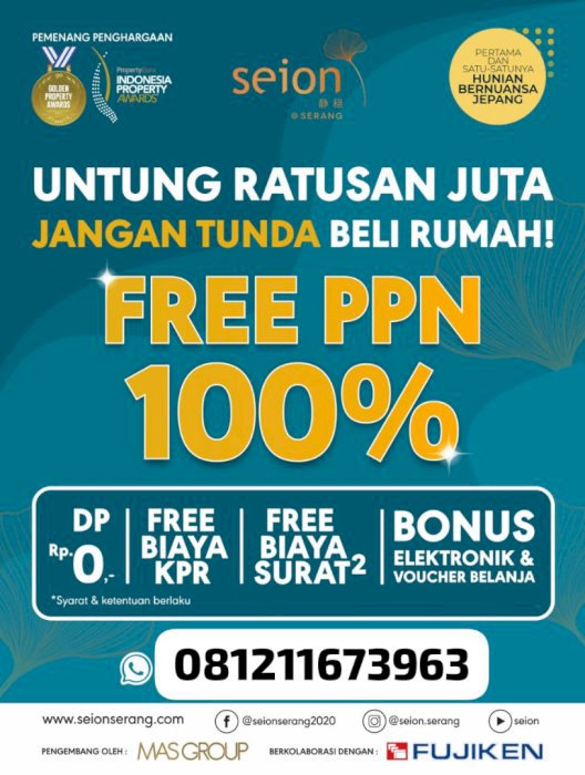 RUMAH BERKONSEP JEPANG PERTAMA DI KOTA SERANG