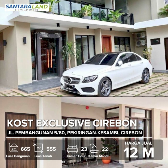 Jual Kostan Exclusive Lokasi Strategis Di Kesambi Cirebon