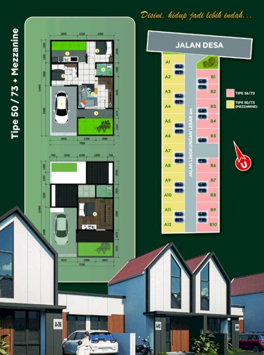 Dijual rumah murah lokasi strategis di Karanganyar, Jawa Tengah
