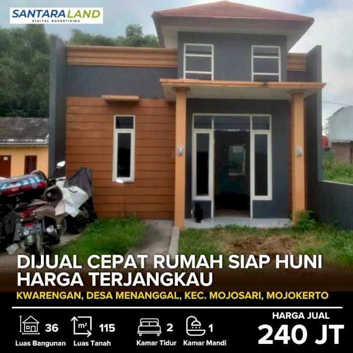 DIJUAL CEPAT RUMAH SIAP HUNI HARGA TERJANGKAU