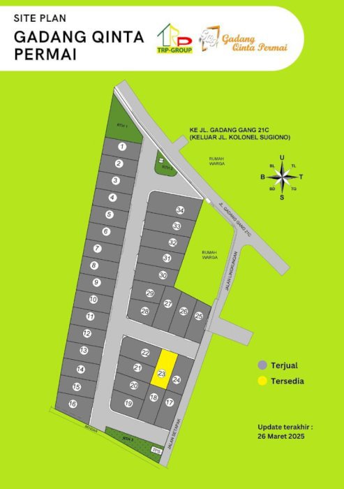 Satu unit terakhir di Gadang gg 21C