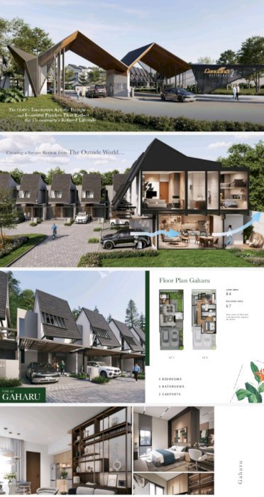 Rumah Hunian Modern Cendana Resindece 2 Tangerang Selatan