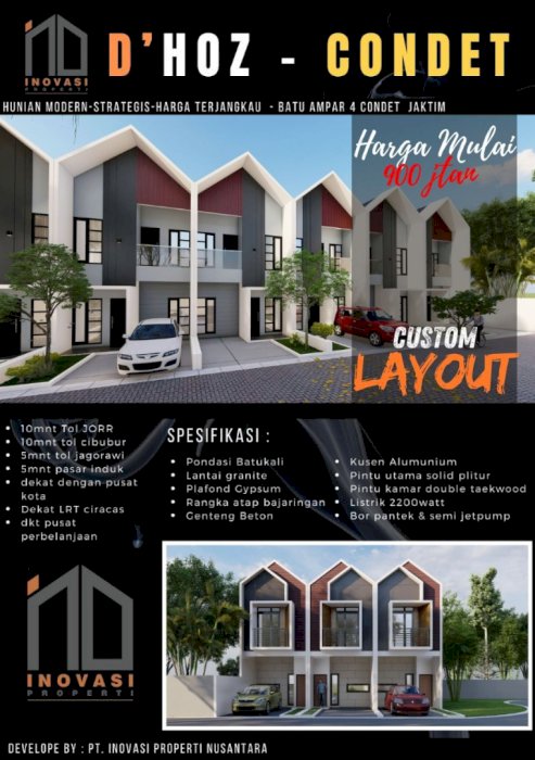 D’HOZ–CONDET Hunian modern dan strategis di Jakarta Timur