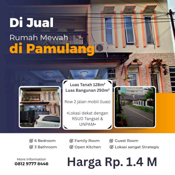 Dijual Rumah Mewah Siap Huni