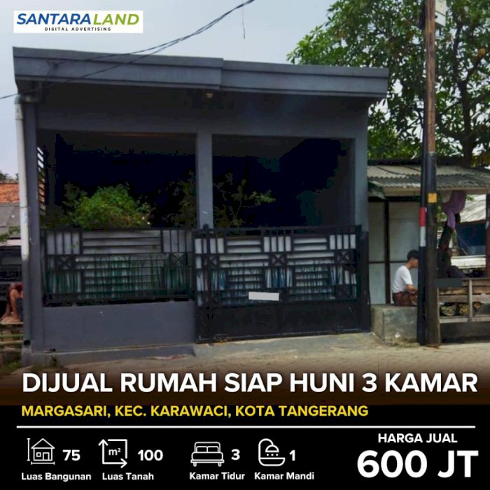 Dijual Rumah Siap Huni 3 Kamar