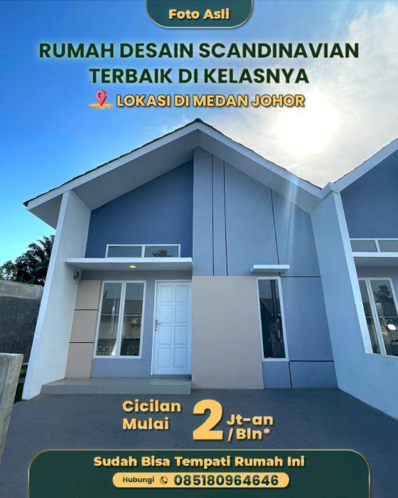 Rumah Desain Scandinavian (SUBSIDI)