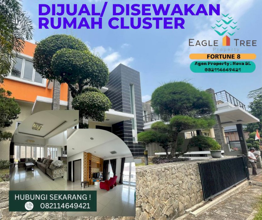 DISEWAKAN RUMAH CLUSTER DI BSD