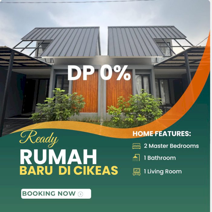 Rumah Dijual Ready unit di Cikeas Cibubur 700 jutaan