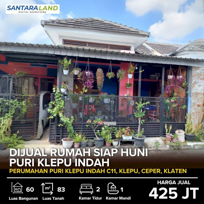 Dijual Rumah Siap Huni – Puri Klepu Indah