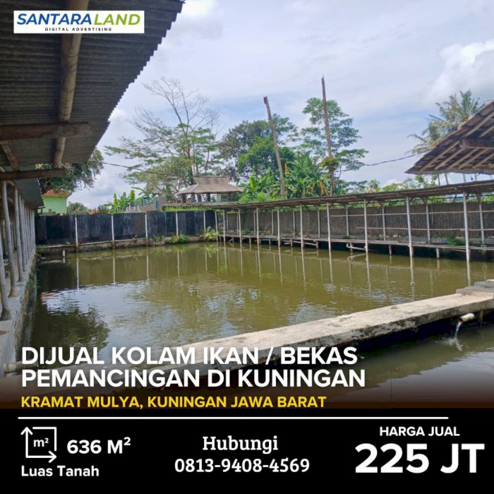Dijual Kolam Ikan / Bekas Pemancingan di Kuningan