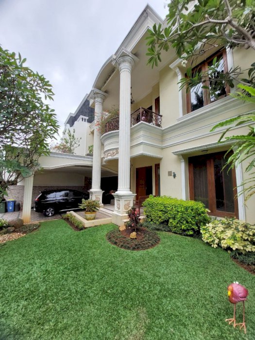 DIJUAL RUMAH CILANDAK MODERN CLASSIC FULLY FURNISHED KOMPLEK ELIT