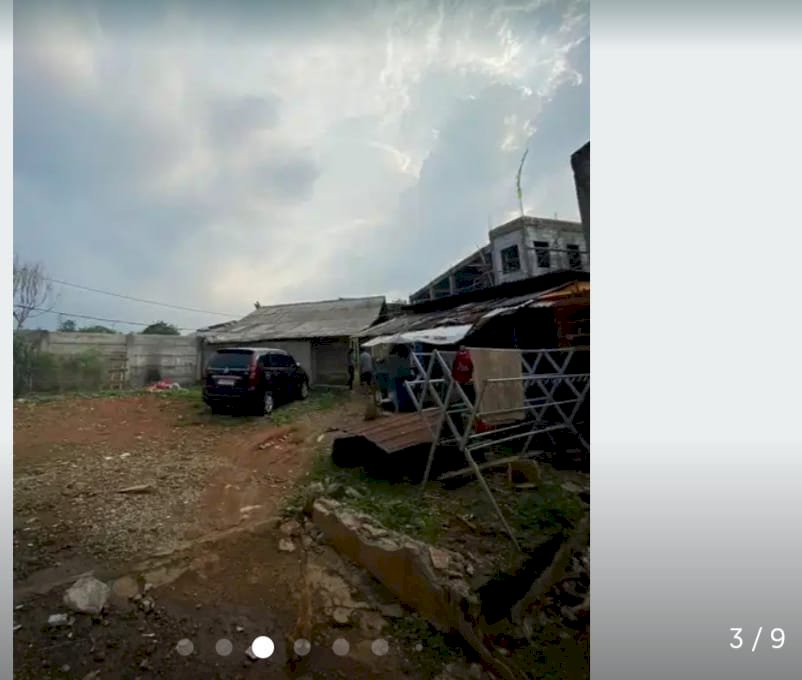 Jual tanah cocok untuk investasi di Gn Sindur Parung Bogor