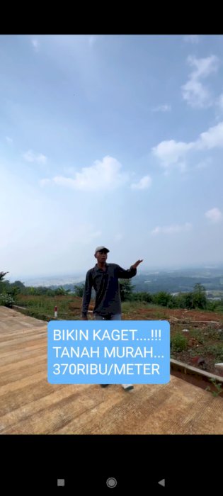 Tanah murah pinggir jalan sudah SHM