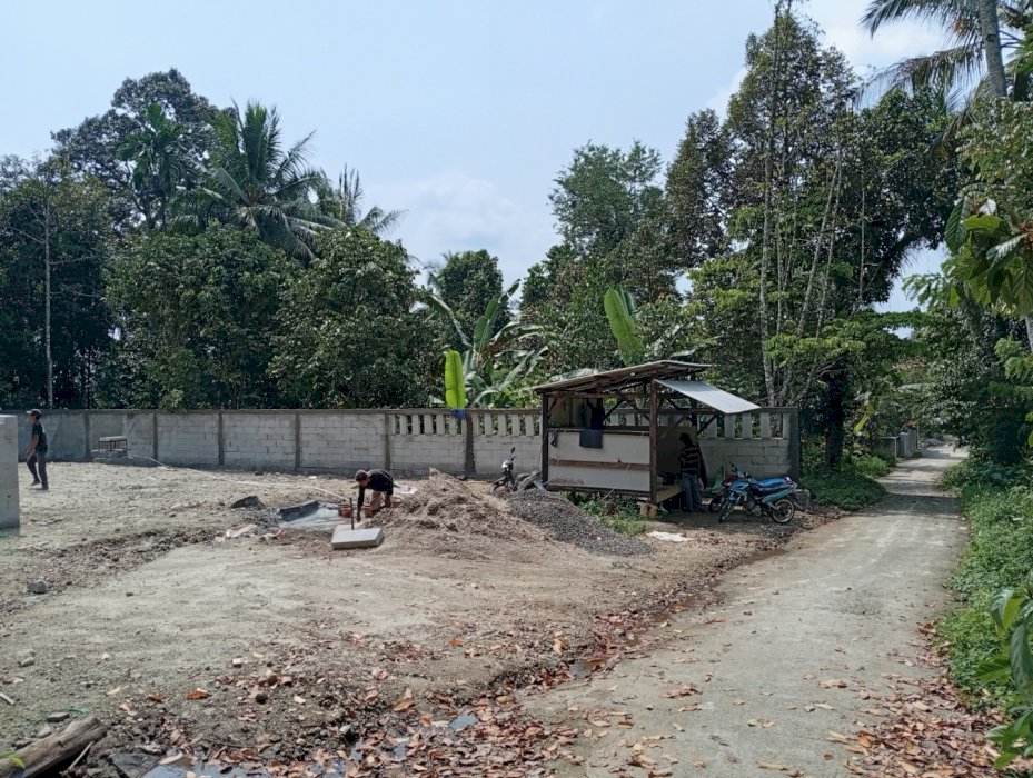 Dijual tanah datar padat siap babgun