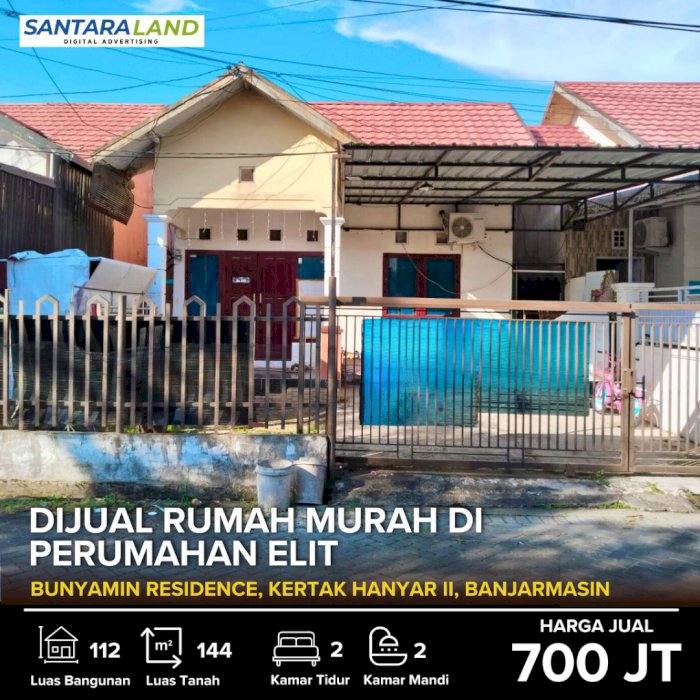 DIJUAL RUMAH MURAH DI PERUMAHAN ELIT