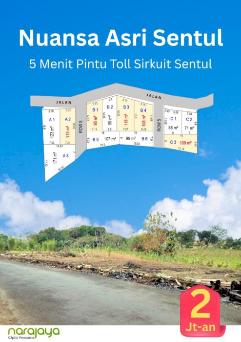 Di Jual Tanah Kavling Murah 5 Menit Pintu Toll Sentul 2