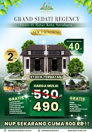 Rumah murah Pinggir Kota Surabaya