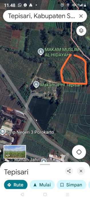 TANAH MURAH AREA POLOKARTO