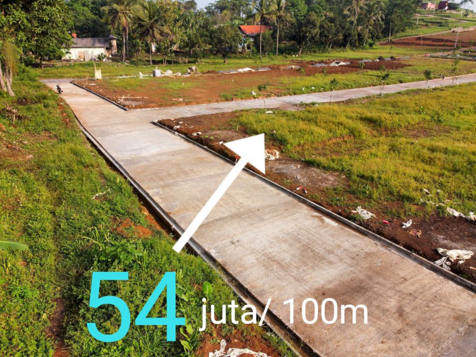 Jual cepat tanah murah pinggir jalan dekat fasum