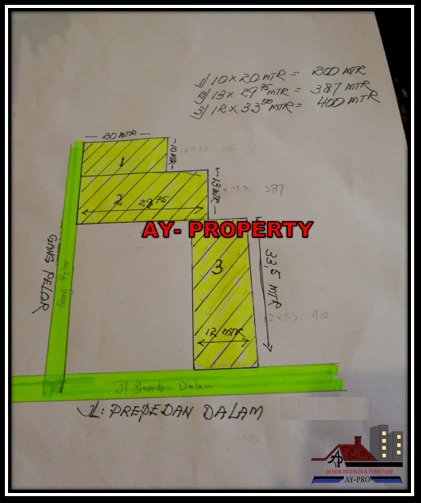 DIJUAL TANAH TEGAL ALUR JAKBAR_6.5JT/M_NEGO_COCOK UNTUK GUDANG_