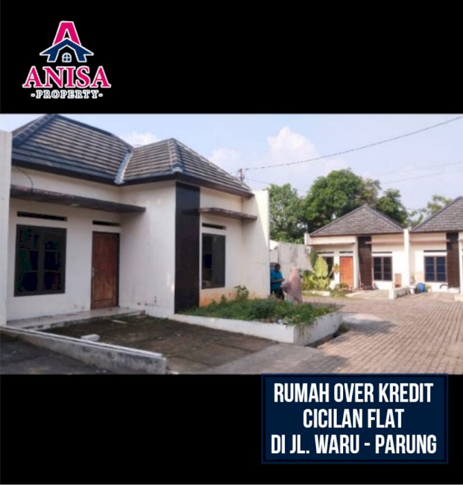 RUMAH OVER KREDIT CICILAN FLAT SAMPAI LUNAS DI CLUSTER ZAM ZAM PARUNG