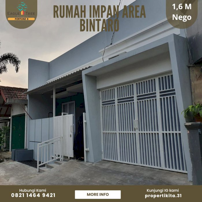 Rumah Dijual di Area Bintaro