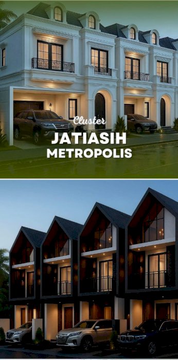 Jual Rumah Cluster Jatiasih Metropolis Bekasi