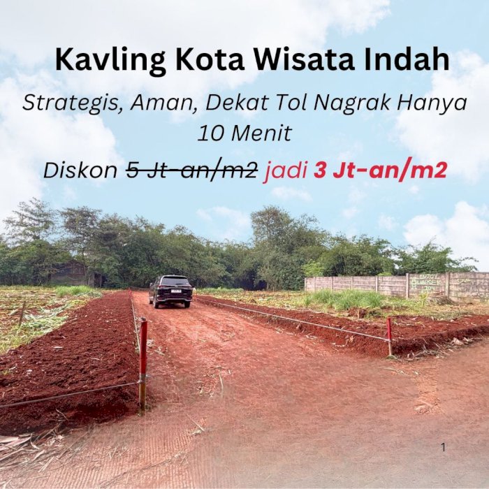 Di Jual Tanah Kavling Strategis Di Jatirangga Kota Bekasi