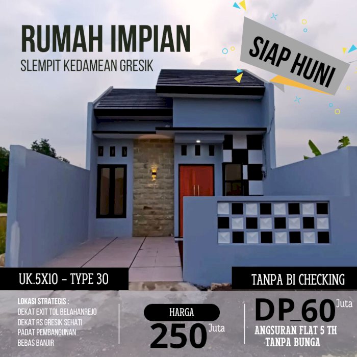 RUMAH SIAP HUNI DAERAH GRESIK