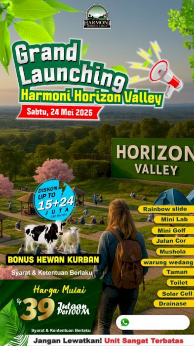 Grand launching kavling 39jt