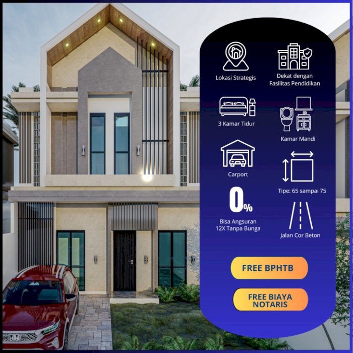 Eksklusif! Hunian Mewah Kota Bekasi Harga Rp 1,5 Miliar