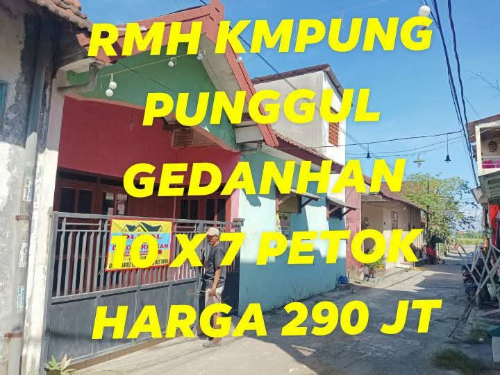 RUMAH KAMPUNG MURAH DAERAH SIDOARJO