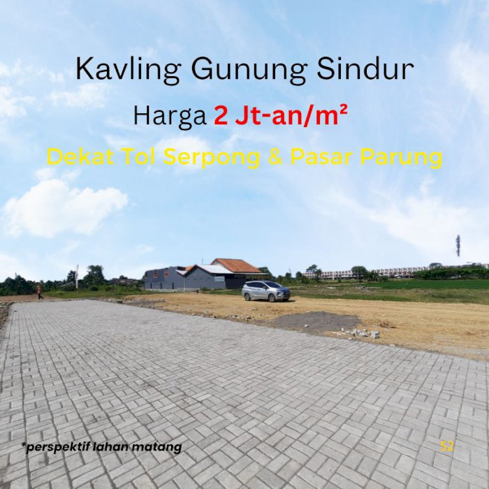 Ayo Lihat Langsung! Kavling Murah & Strategis di Mutiara Gunung Sindur