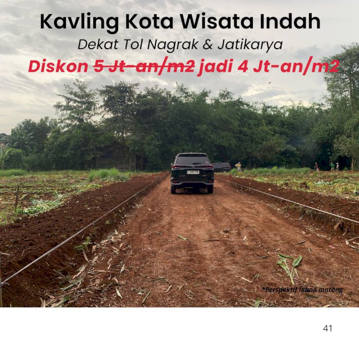 Tanah Kavling Strategis di Cibubur, Siap Bangun & Harga Terbaik