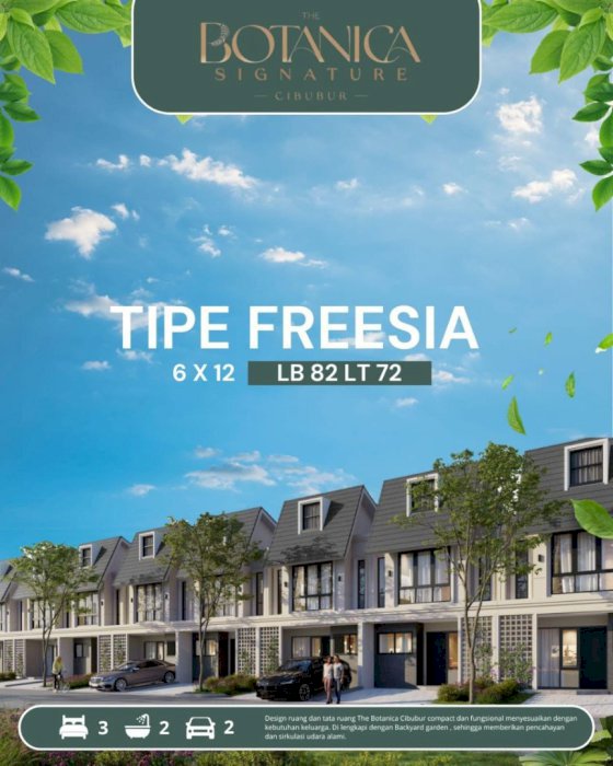 Rumah Minimalis Siap Huni Cluster Freesia Di Cibubur