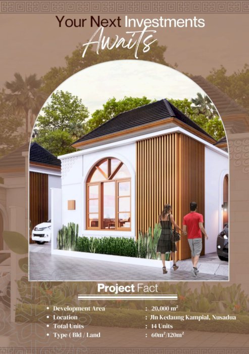 Villa Bernuansa Semi Santorini di Kuta Selatan