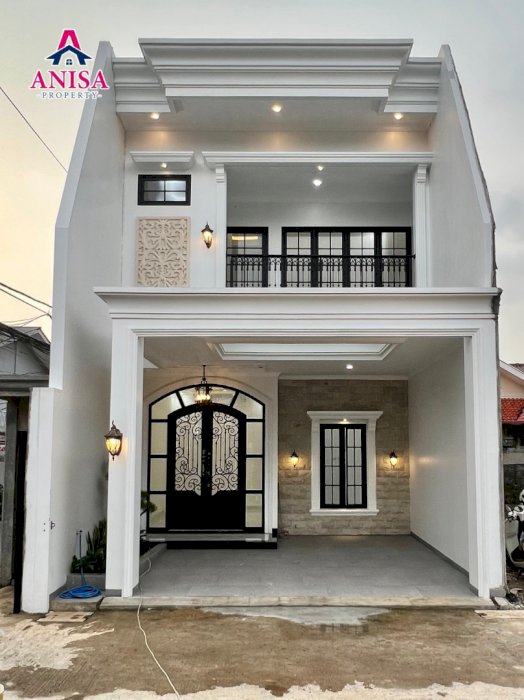 RUMAH DALAM CLUSTER ONE GATE DAN POS SECURITY