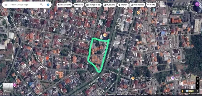 Tanah 7000m Lebak bulus Jakarta selatan