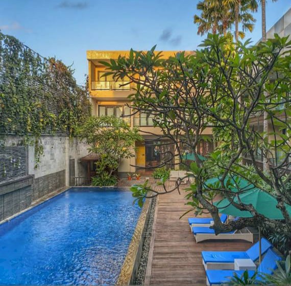 Di Jual Hotel Dekat Pantai Legian Kuta Bali