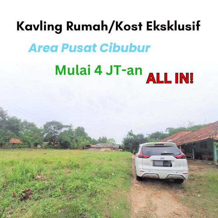 Tanah Kavling Sakuran Dramaga Bogor, 5 Menit ke Kampus IPB!