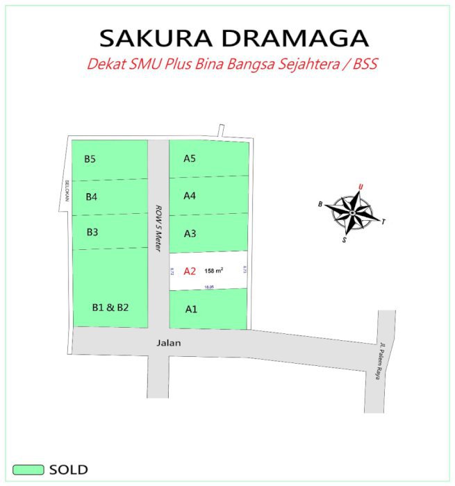 Investasi Tanah Kavling Dekat IPB Dramaga Bogor, Harga Terjangkau!