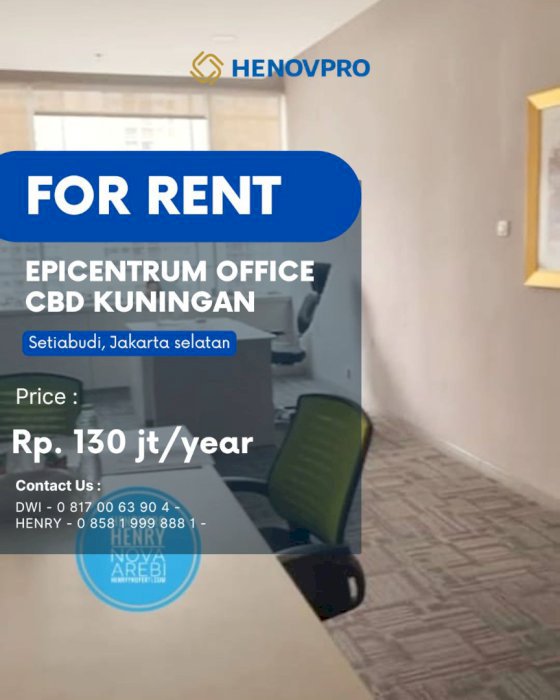 Epicentrum Walk Office di CBD Kuningan For Rent