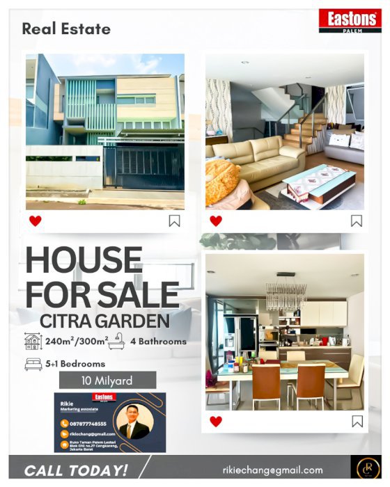 Rumah Citra Garden kondisi sangat siap huni