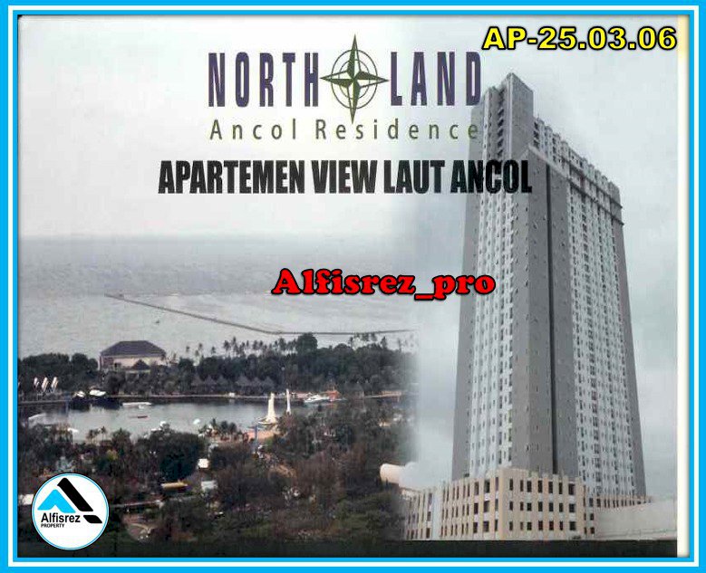 DUJUAL APART NORTH LAND ANCOL. 550JT NEGO. ALFISH 082128986898