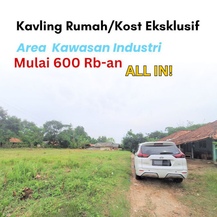 Tanah Kavling Murah Cibarusah View, 5 Menit ke Tol Japek 2